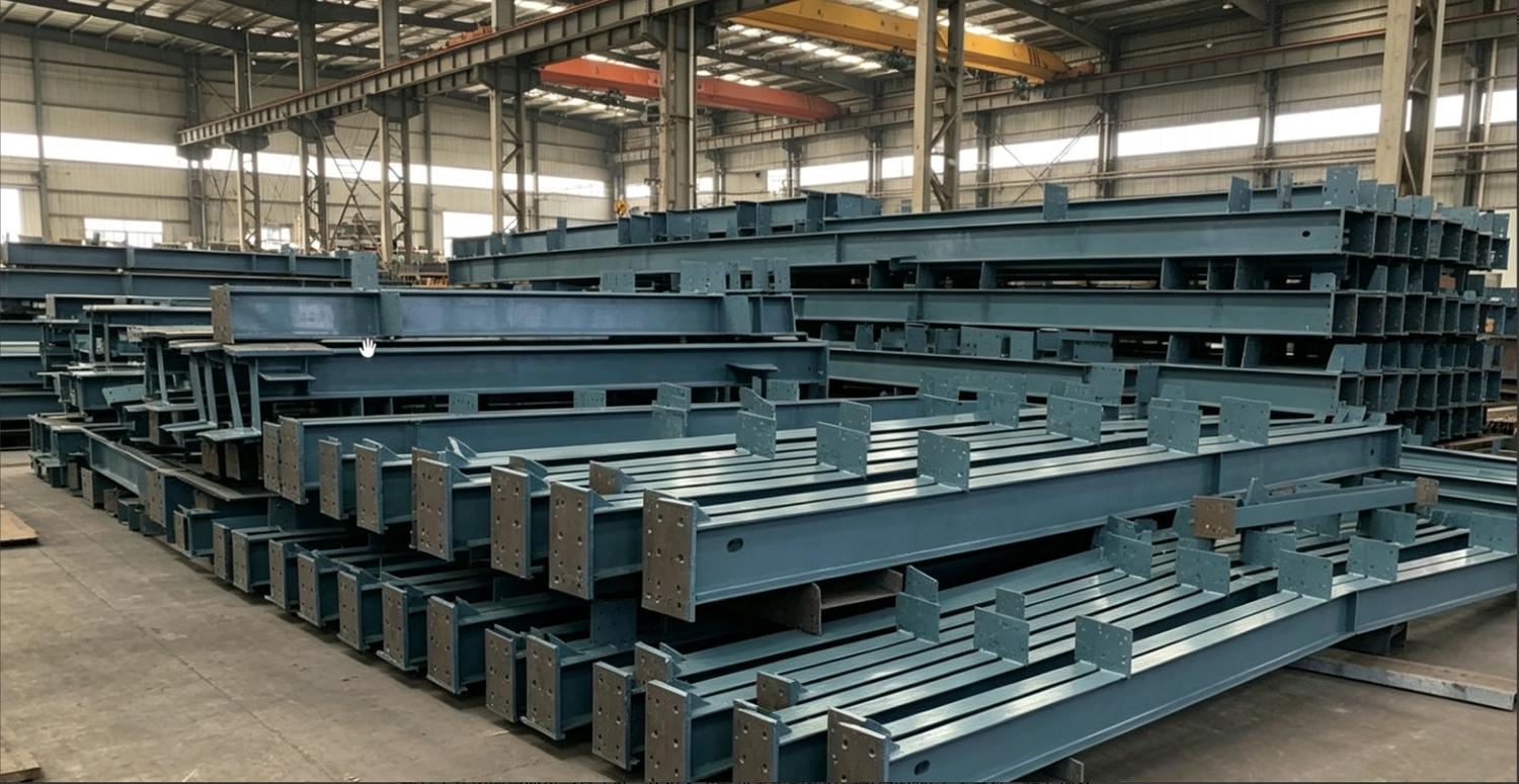 Stalen balk met H-sectie